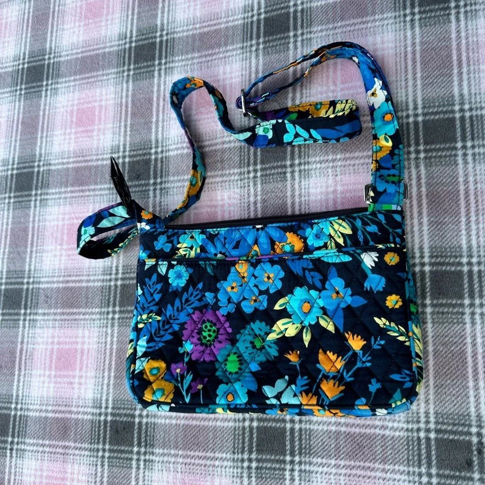 Vera Bradley midnight blues cross body NWOT